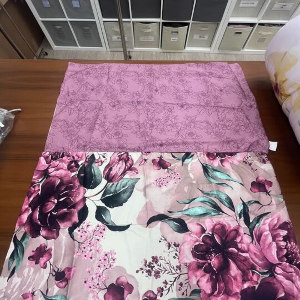 Cool Pink Roses Comforter Set Bebejan King - Picture 4 of 5